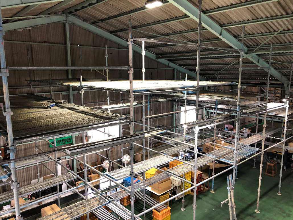 屋根下工法の施工後イメージ